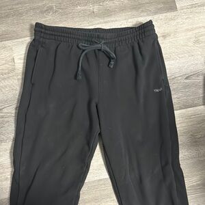Aritzia TNA Black Sweat Pants with Elastic Waistband